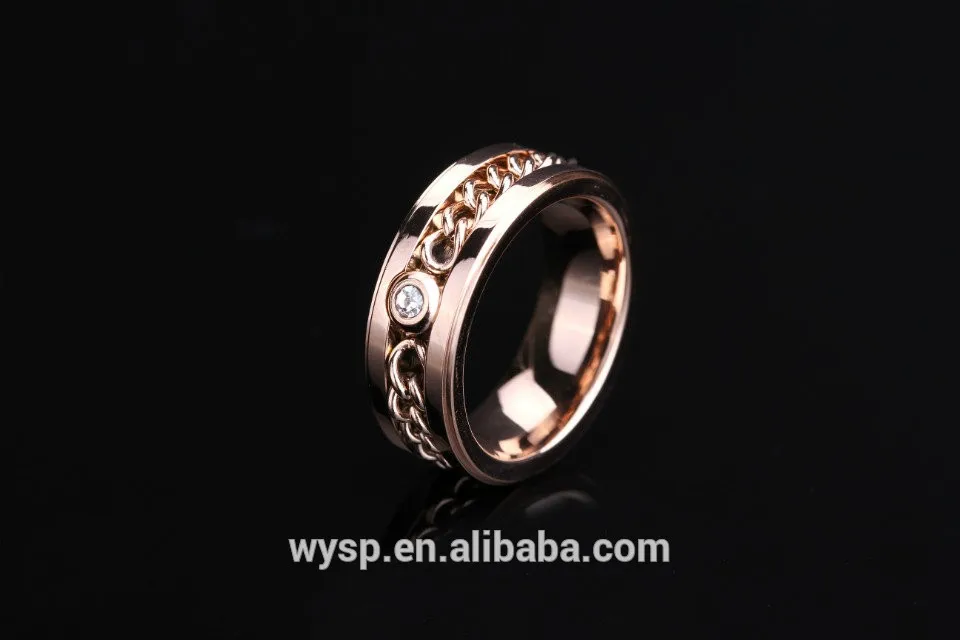 Mens Vogue Gold Wholesales Stainless Steel Jewelry Wedding Rings 3.jpg