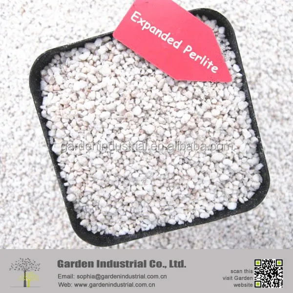 Light Weight Growing Tower Expanded Perlite Growing Medium