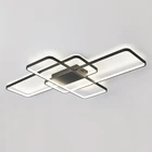 Modern design living room bedroom lamp aluminum metal acrylic surface mounted Led ceiling light