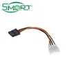 Smart Electronics~SATA power cord D type 4pin turn serial port power cord SATA turn IDE hard disk serial power wire ,sata cable