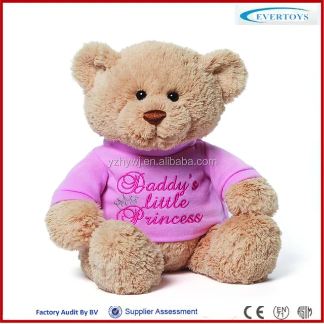 hotsales festival gifts daddys little princess teddy bear