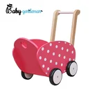 wholesale early wooden baby walking toys for push along Z16086E