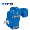Taiwan TECO F series Parallel Shaft gear motor gear box for washing machine