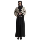 New arabian ramadan clothing turkish middle eastern fashion cardigan dresses muslim robes