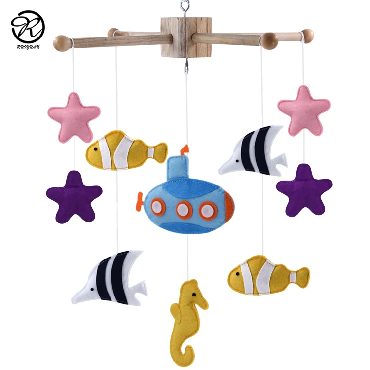 High Quality Hanging Baby Crib Mobile Nursery Ceiling Mobile Toys Bed Room Decoration Buy High Quality Baby Crib Mobile Felt Baby Mobile Nursery
