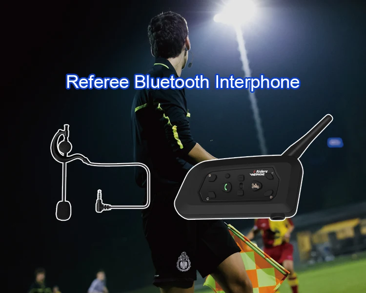1200m referee bluetooth intercom full duplex walkie