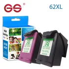 GS Remanufactured ink cartridge with a new IC compatible for hp 62