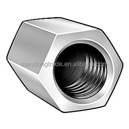 Maodong Fasteners M81.25 X 24mm Din 6334 Class 4.8 Long Hex Coupling Nut Buy Coupling Nut
