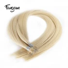 613 Blonde Hair Dye Nano Ring Virgin Remy Hair Extension 613 Virgin Indian Hair Vendor
