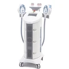 Great Demand! 2 Cryo Handle Cavitation Rf Freezing Fat Slimming Machine