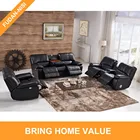 Foshan factory top quality home furniture leather recliner sofa