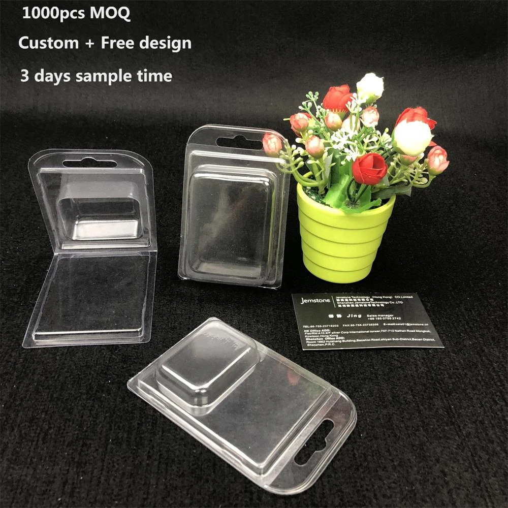 pvc cheap round plastic box clamshell syringes blister packaging