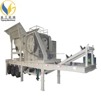 portable plant screening mobile crushing station