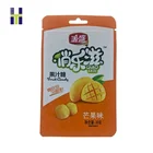 juice soft candy reclosable ziplock plastic packaging bag