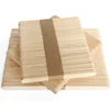 Disposable high quality natural wooden wholesale customized wood jumbo craft popsicle sticks
