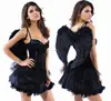 New Women Sexy Cosplay Dress Dark Angel Halloween Costume AGC4199