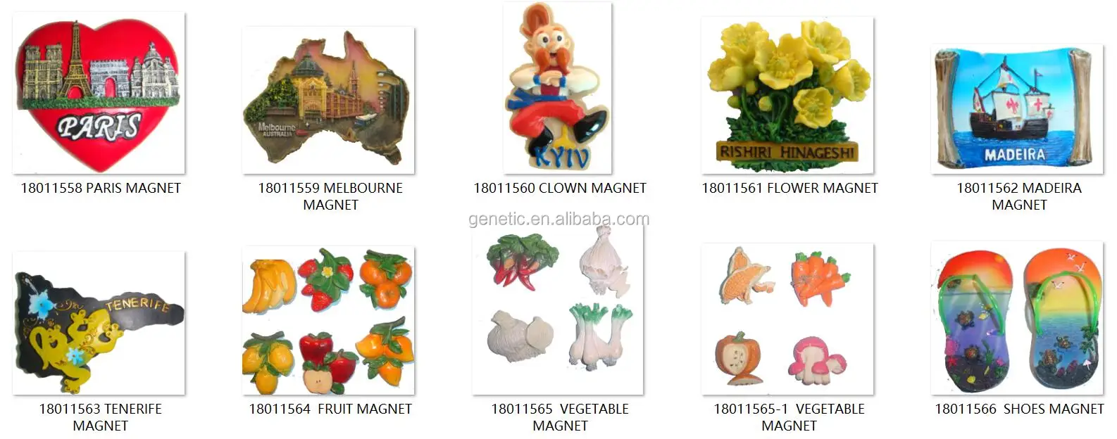 customized sight scenes melbourne australia fridge magnet