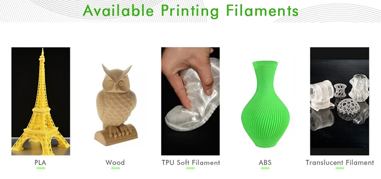 Home used 3d printer with online printing software abs model 3d printers 3 d printer