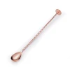 Copper plated rose gold stainless steel bar mixing spoon