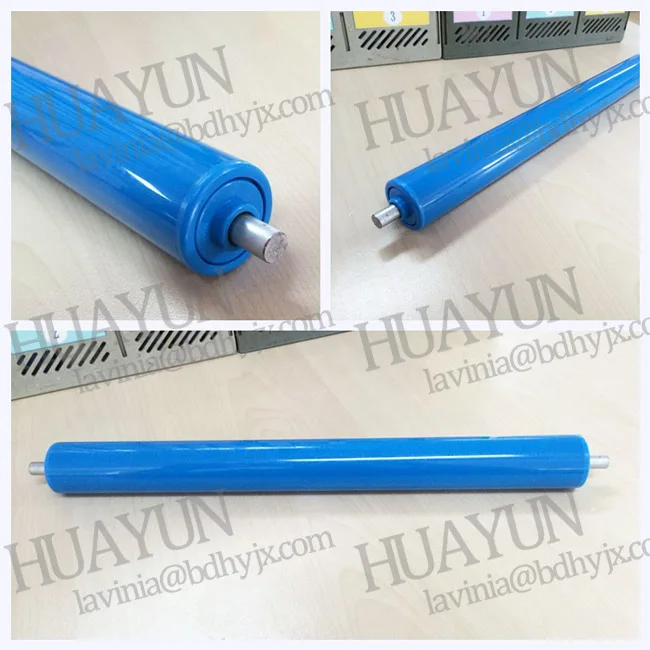 spring loaded pvc plastic roller for light roller conveyor.jpg