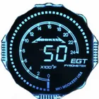 TN Lcd 7 Segment Display Panel Round Shape Lcd Custom Size Display Module with Pin Connect for Electric Vehicle Dashboard