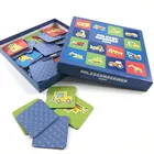 Professional Funny Design Custom Paper Printing Kids Educational Memory Playing Game Cards