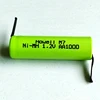 ni mh aa 1000mah 1.2v rechargeable batterie with tabs
