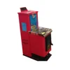 Central fire heating pellet stove