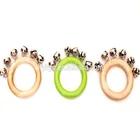 Fashion gift for baby/children New product orff percussion small wood shaker circle hand bells