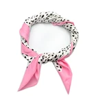 Dot Printed Square Scarf Printed Polka Head Scarf Bandana Neckerchief