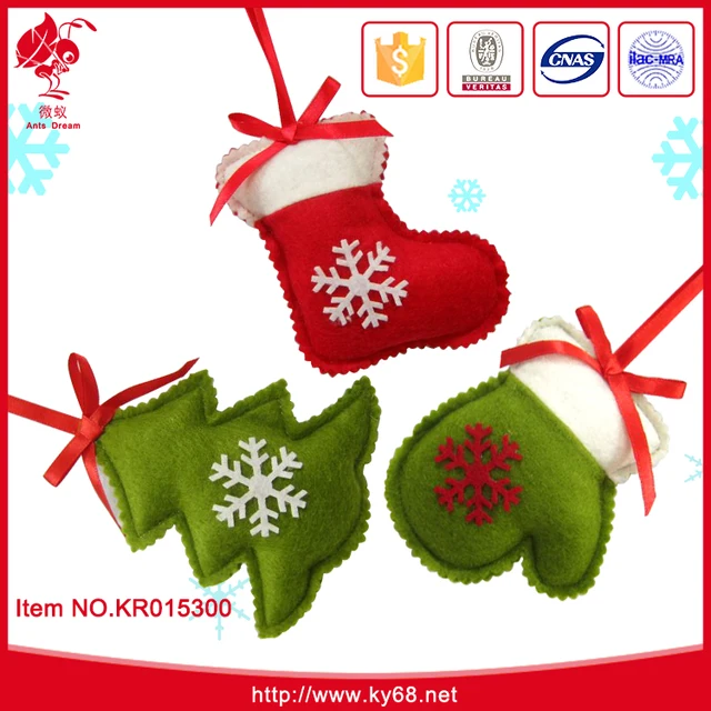 christmas bauble gift craft decoration bell tree gloves stocking