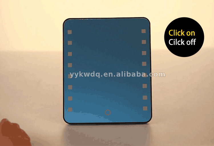 smart touch 16led lighted vanity mirror makeup cosmetic