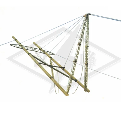 aluminum alloy gin pole for tower erection