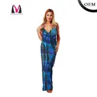 2018 hot sale forest spaghetti strap maxi beach towel women dress