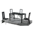 Glass Dining Set Dining Room Sets Good Quality Italian Glass Top Dining Room Furniture Dining Table Set