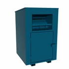 Used Clothing recycling donation box bin