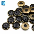 SK 44L 4 hole Plastic Covered Resin Button For Men Jacket Up Top Women