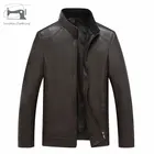 Custom Clothing Brown Mens Leather Biker Suede Jacket