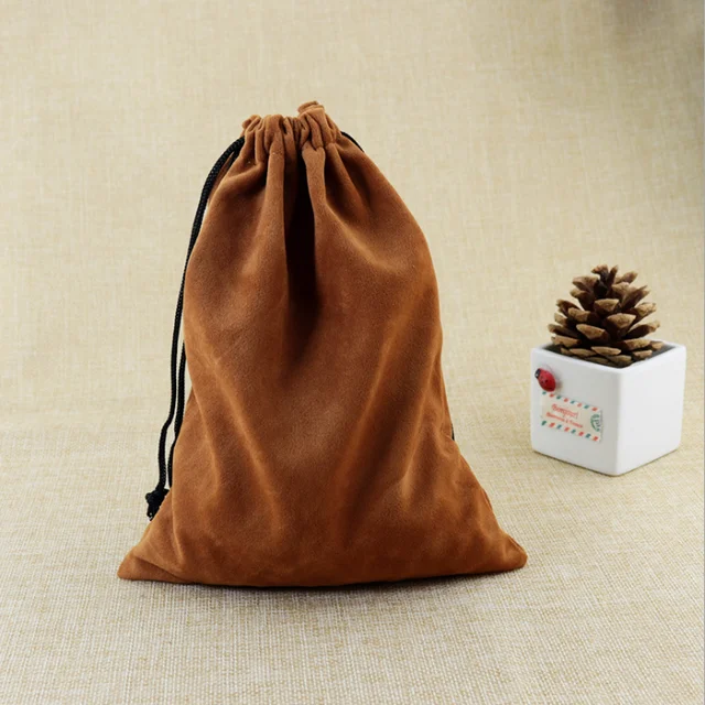 personalized drawstring cotton muslin bag for gifts, jewelry bag