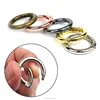 28mm Round Carabiner Spring Gate O Ring Openable Keyring Leather Bag Belt Strap Chain Buckle Snap Clasp Clip