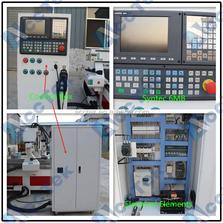 Machine 3d wood carving CNC Router AKM1325 ATC