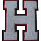 Chenille Embroidered Patch Letterman Jacket Iron On heat press patches