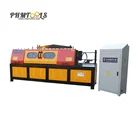 Steel bar straightening and cutting machine on sale
