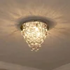 Indoor modern fancy conical floor lamps luxury crystal for living room bedroom decoration