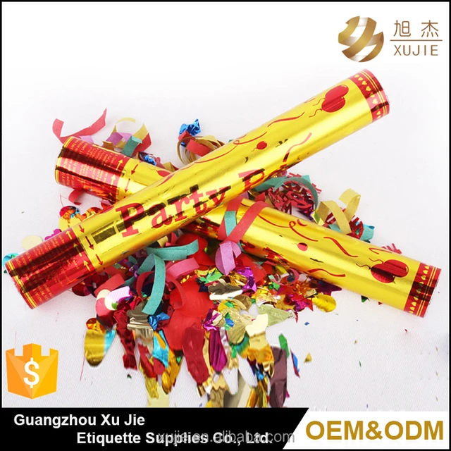 foil confetti cannon