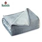 Wholesale 100% polyester latest design fashion cheap flannel polyester fleece throw blanket