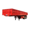 3 axle 40 tons side wall semi tipper trailer