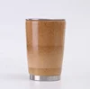 12oz Stainless Steel Bamboo Pint Cup, Double Wall Reused Bamboo Mug, Plastic Free Glass
