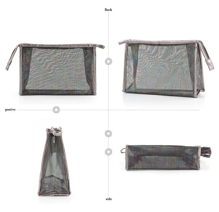 OEM promotional transparent clear pvc cosmetic bag travel makeup bag_7