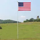 Product New Product Design Customized 20ft Durable Strong Telescopic Flag Poles